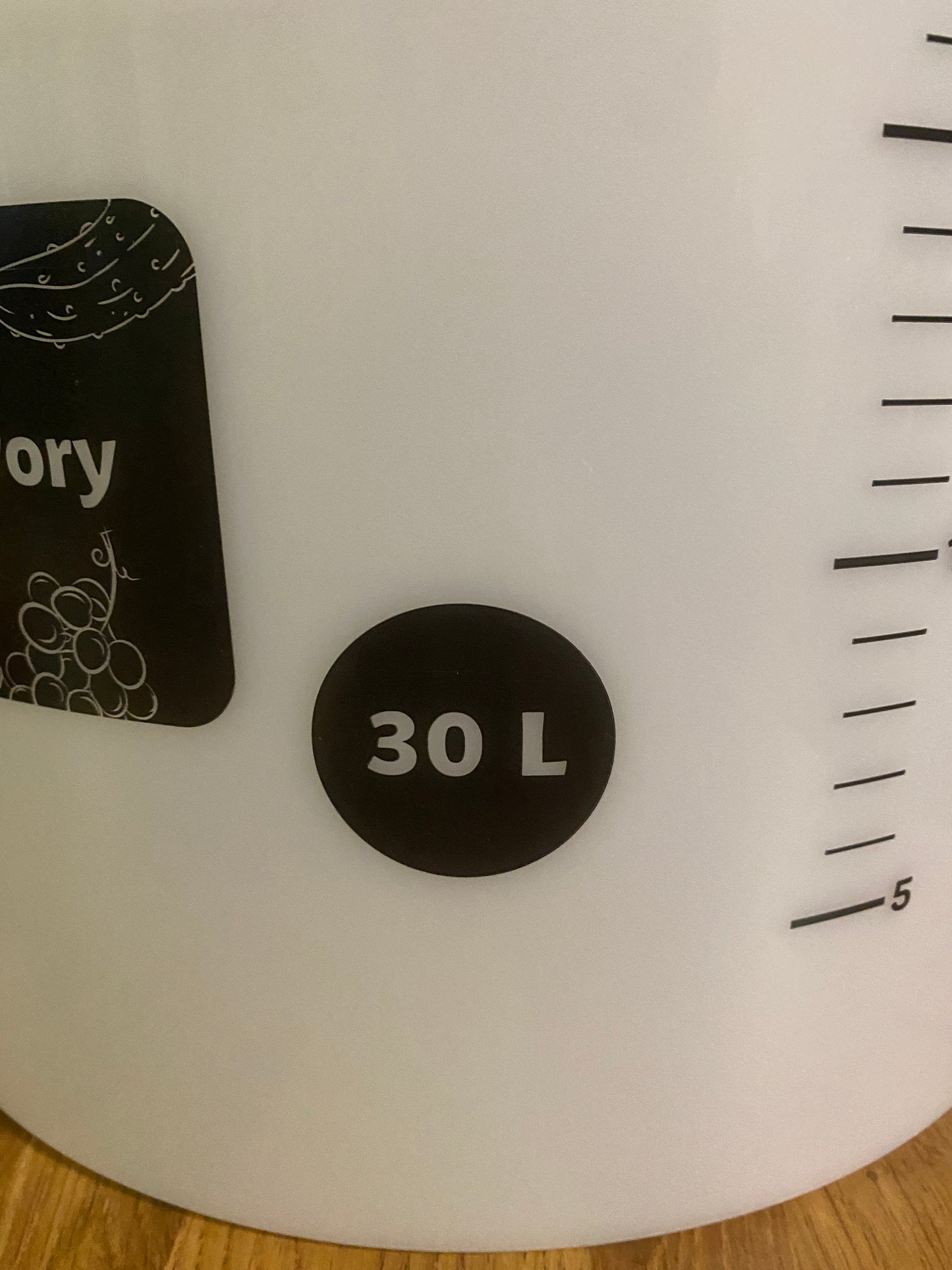 Home Brew Bucket 30L with Tap