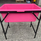 Pink Dog Bath with Drain Valve (WL) and Stand