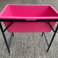 Pink Dog Bath with Drain Valve (WL) and Stand