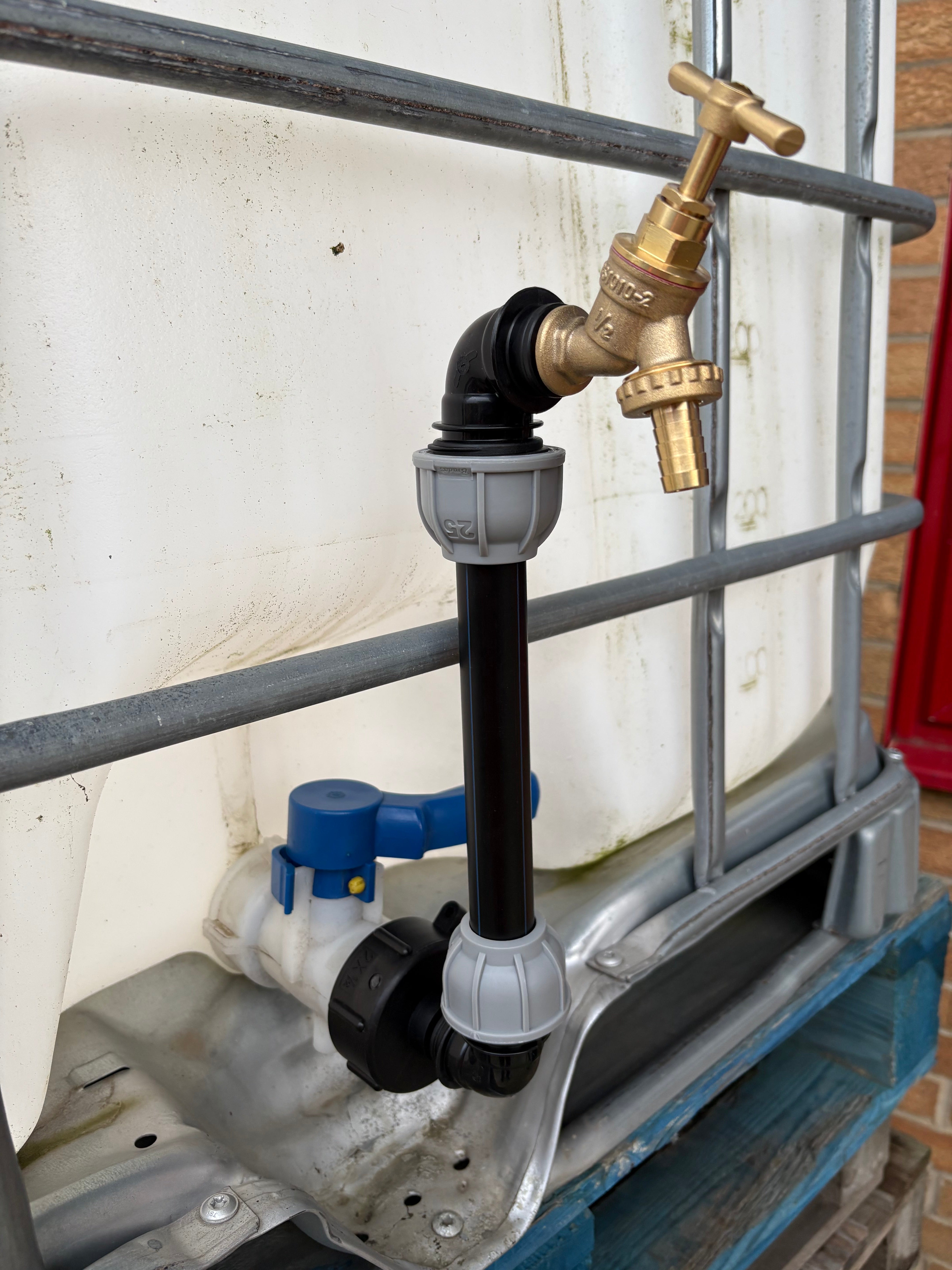 IBC 25cm Riser Tap Connection Kit – Best4Trade