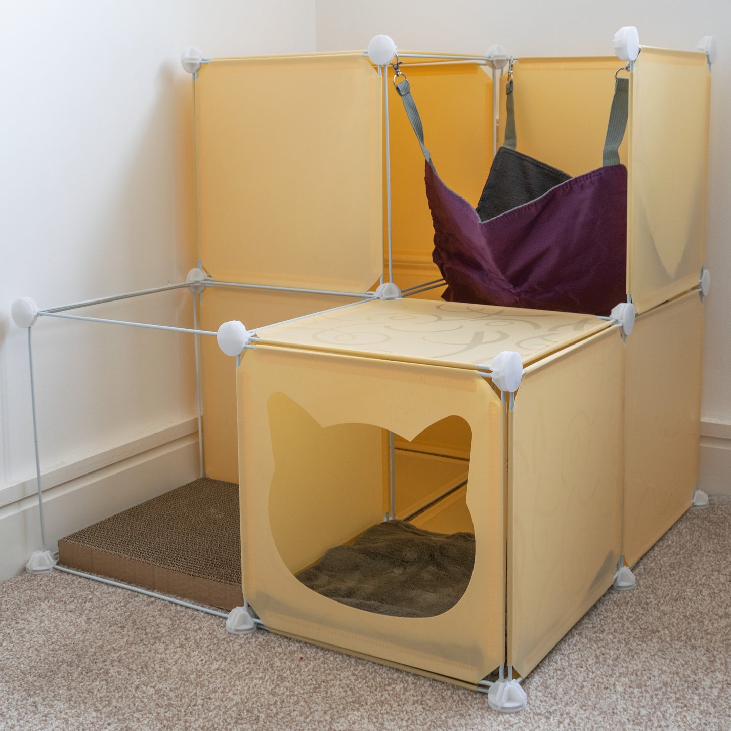 Kitty Cubby Cat Cube Play Tower MIDI