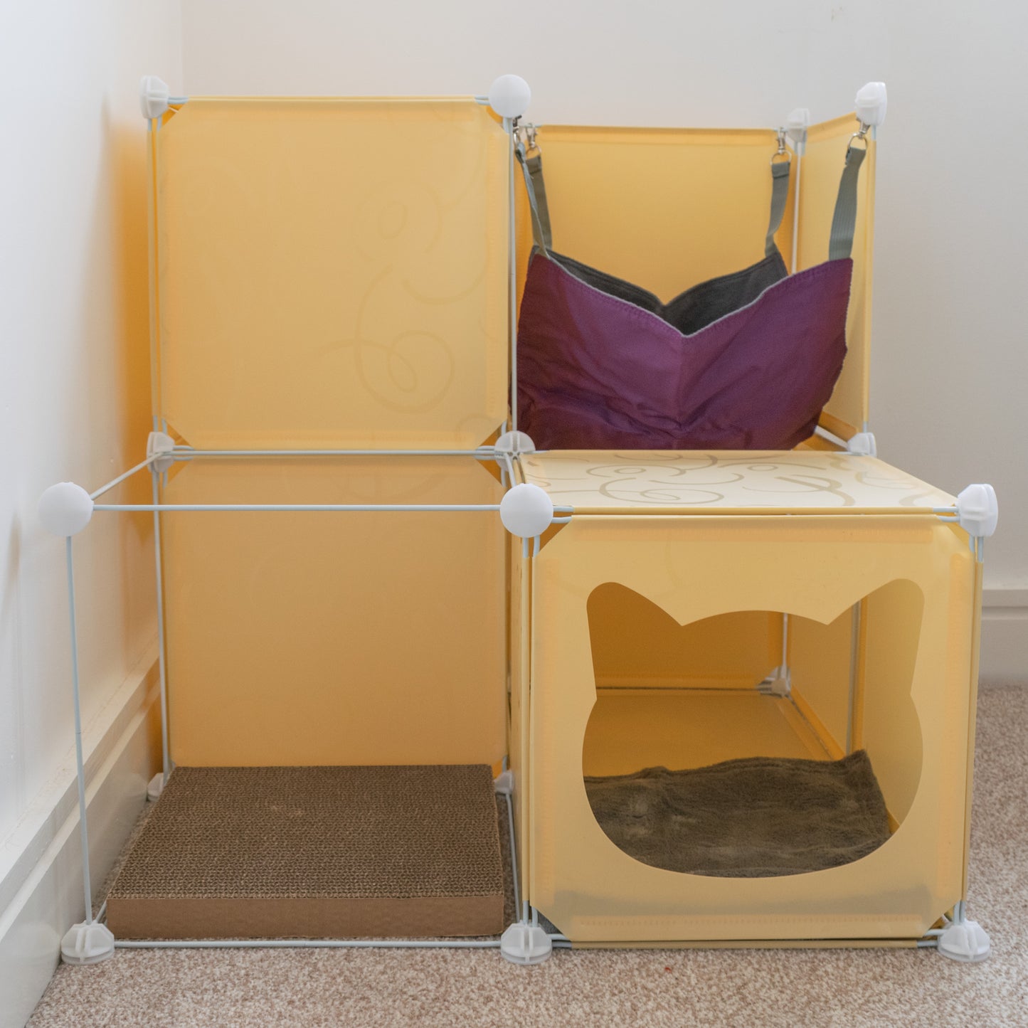 Kitty Cubby Cat Cube Play Tower MIDI