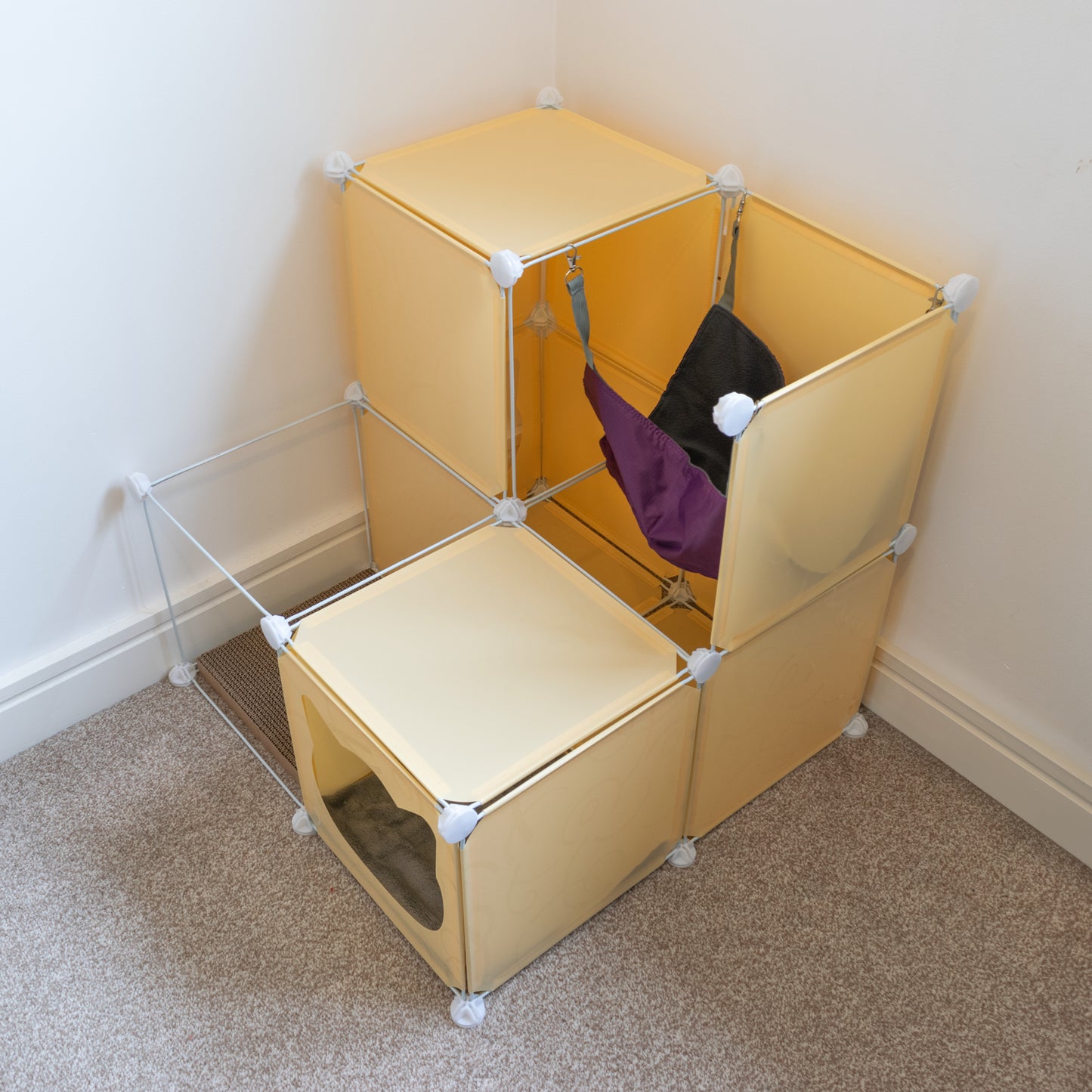 Kitty Cubby Cat Cube Play Tower MIDI