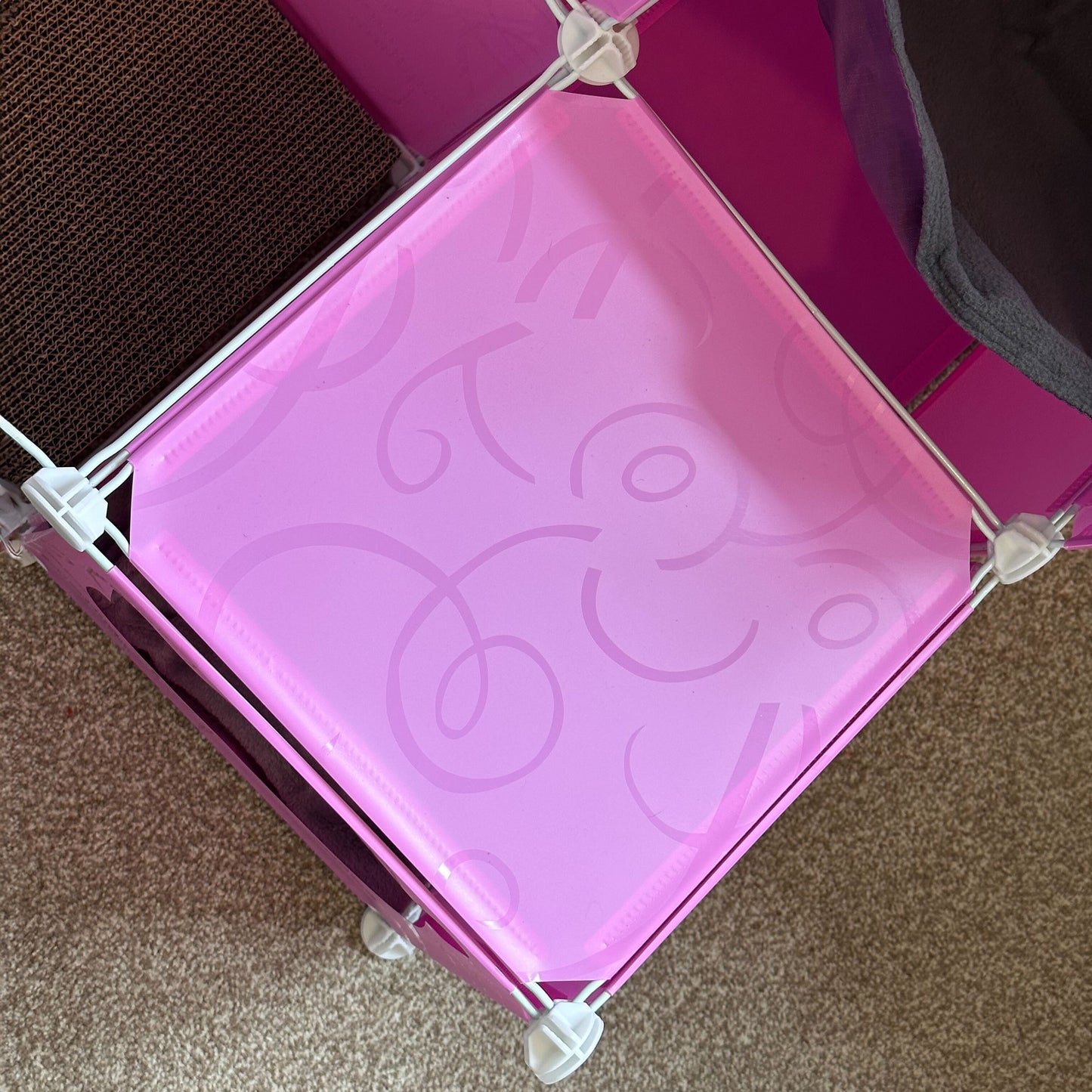 Kitty Cubby Cat Cube Play Tower MIDI
