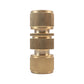 Male & Female Threaded Hose Quick Connector Set (Brass)