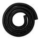 Corrugated Pipe 1" (25mm) with 2 x Double Wire Clips Set