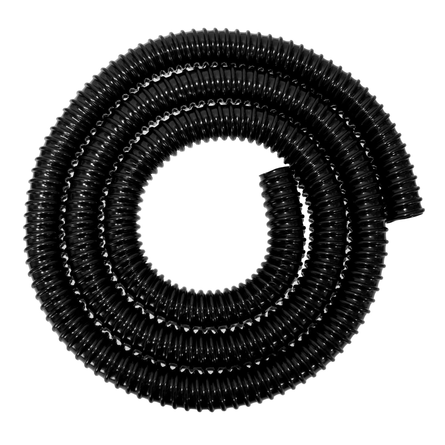 Corrugated Pipe 1" (25mm) with 2 x Double Wire Clips Set