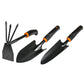 Digger-Hoe, Narrow Spade and Wide Spade Garden Tool Set