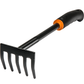 5-Teeth Rake and Digger-Hoe Garden Tool Set