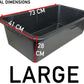 Dog Bath with Tap 90L
