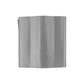 Wavy Plastic Garden Lawn Edging, H=10CM, L=9M, Light Gray