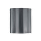 Wavy Plastic Garden Lawn Edging, H=10CM, L=9M, Gray