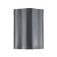 Wavy Plastic Garden Lawn Edging, H=15CM, L=9M, Gray