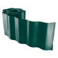 Wavy Plastic Garden Lawn Edging, H=25CM, L=9M, Green