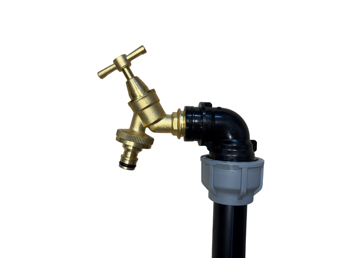 IBC 2-tank joining kit via 50 mm pipe