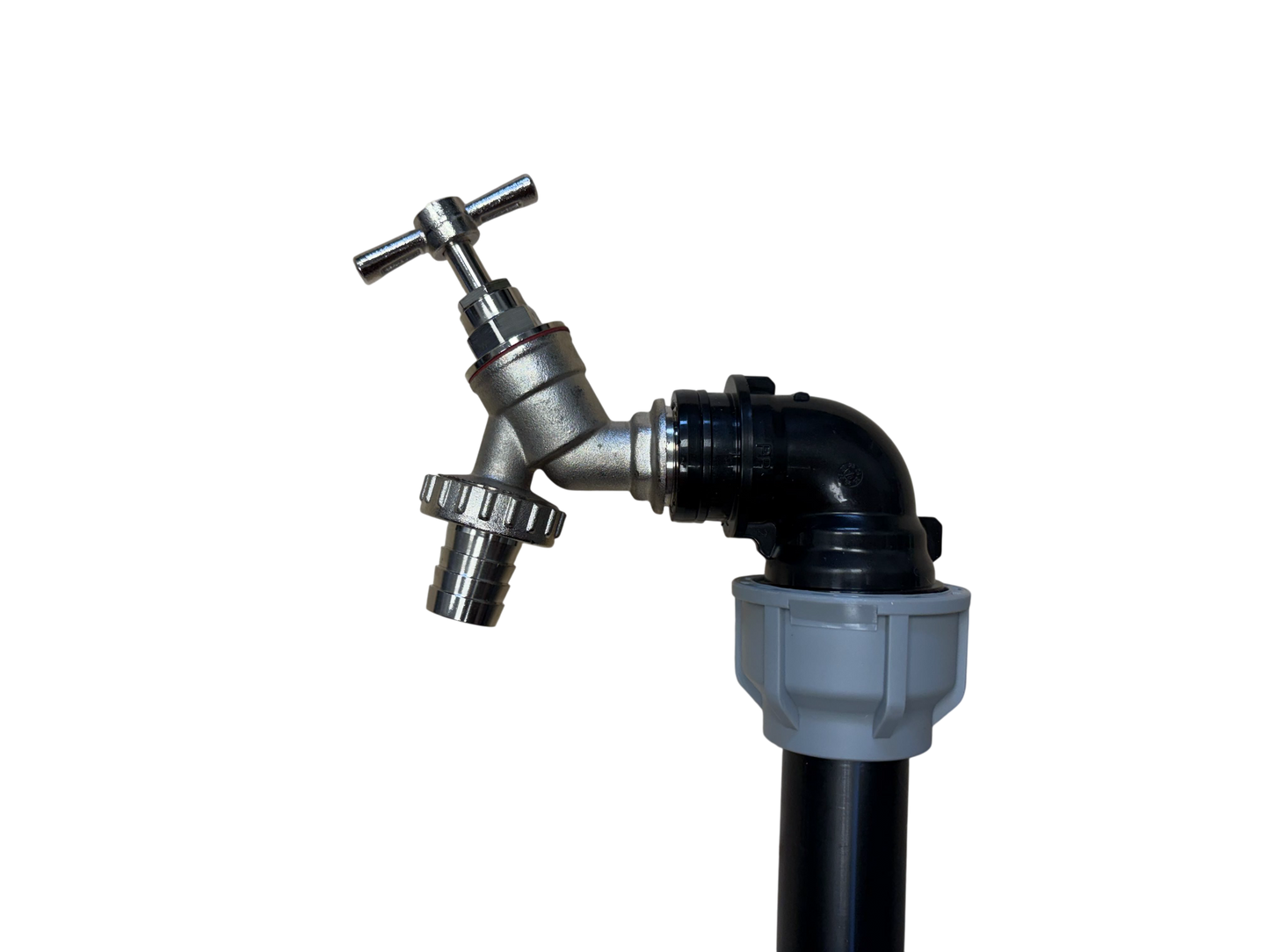 IBC 2-tank joining kit via 50 mm pipe