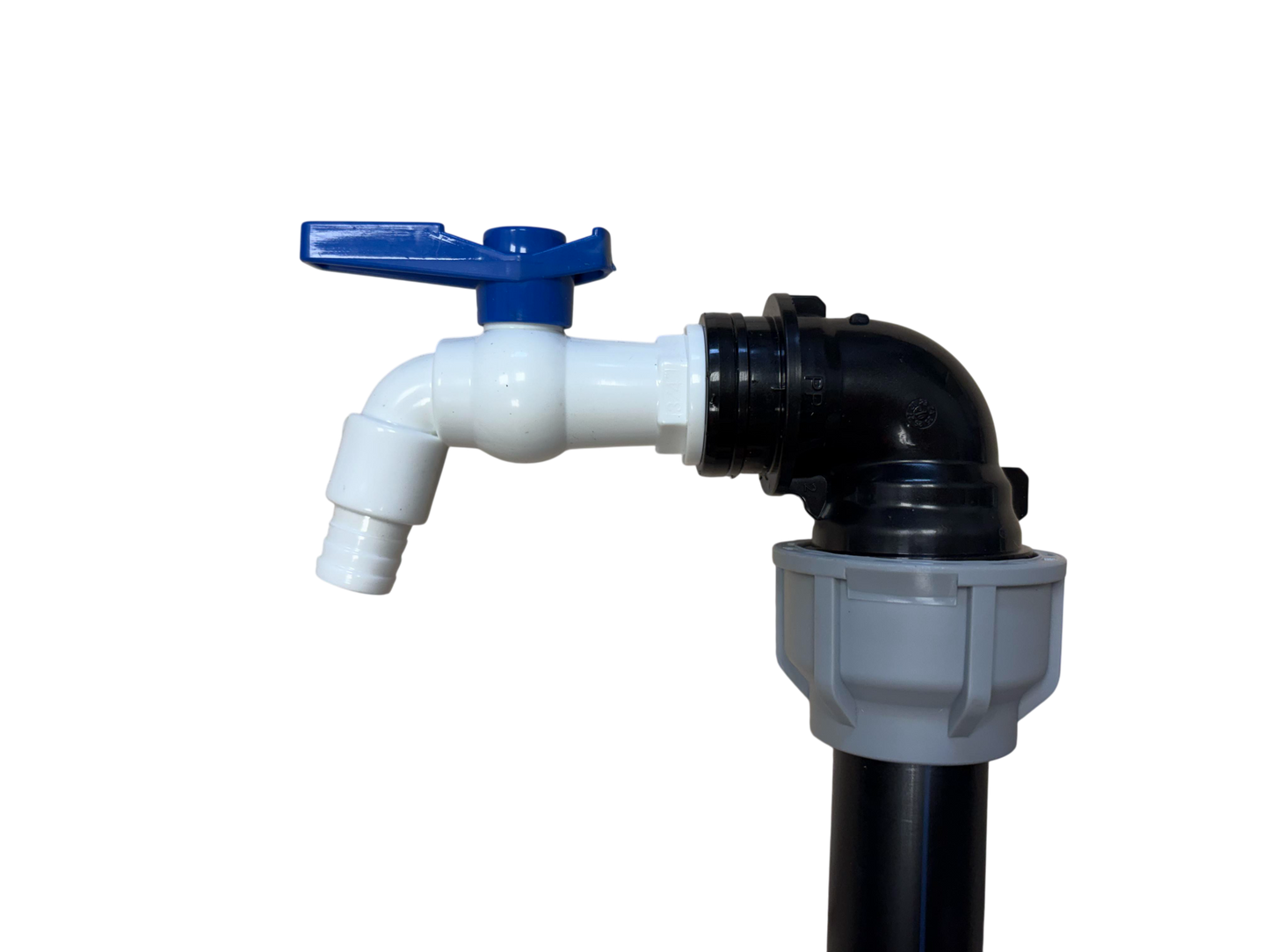 IBC 2-tank joining kit via 50 mm pipe