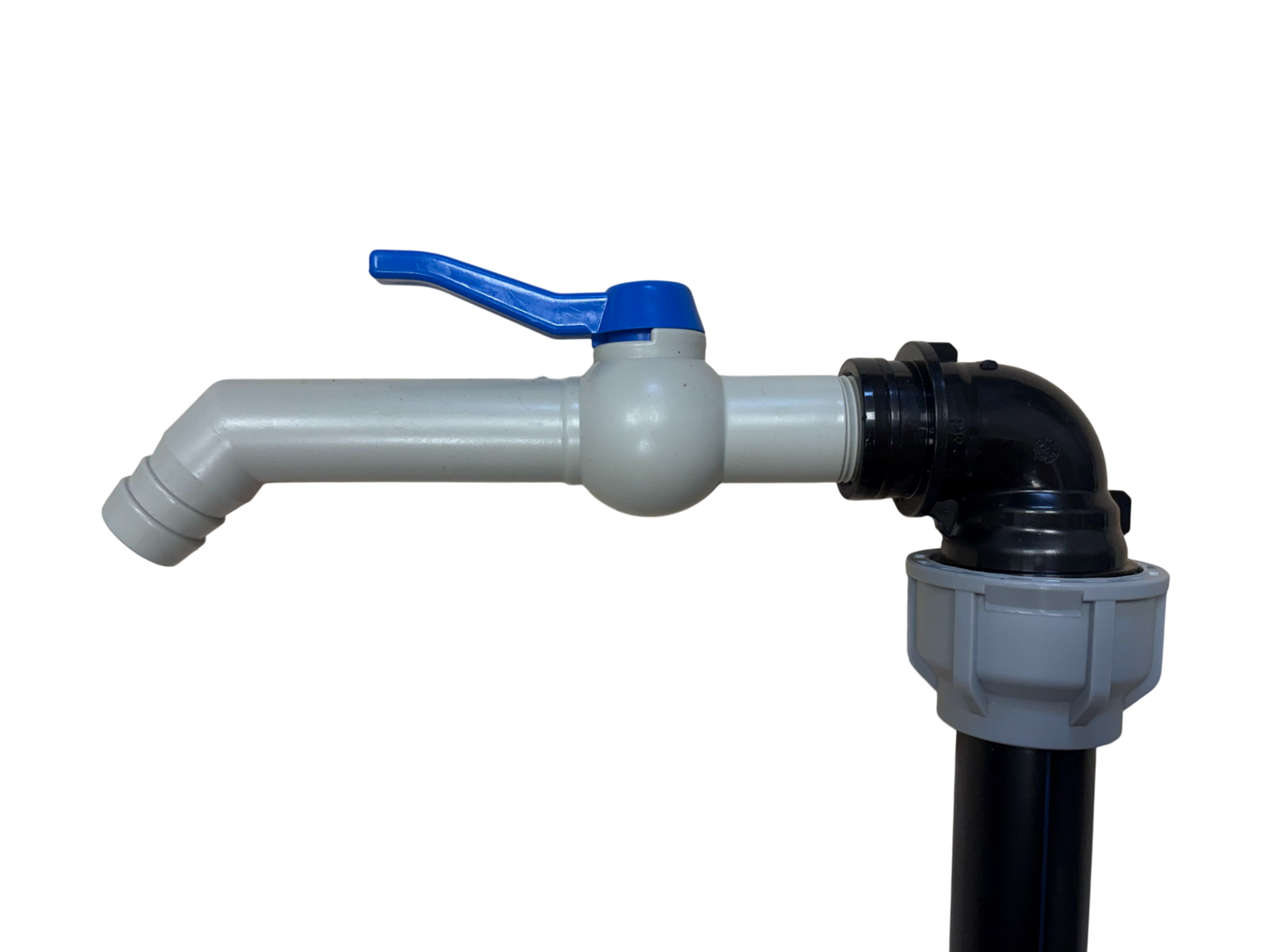 IBC 2-tank joining kit via 50 mm pipe