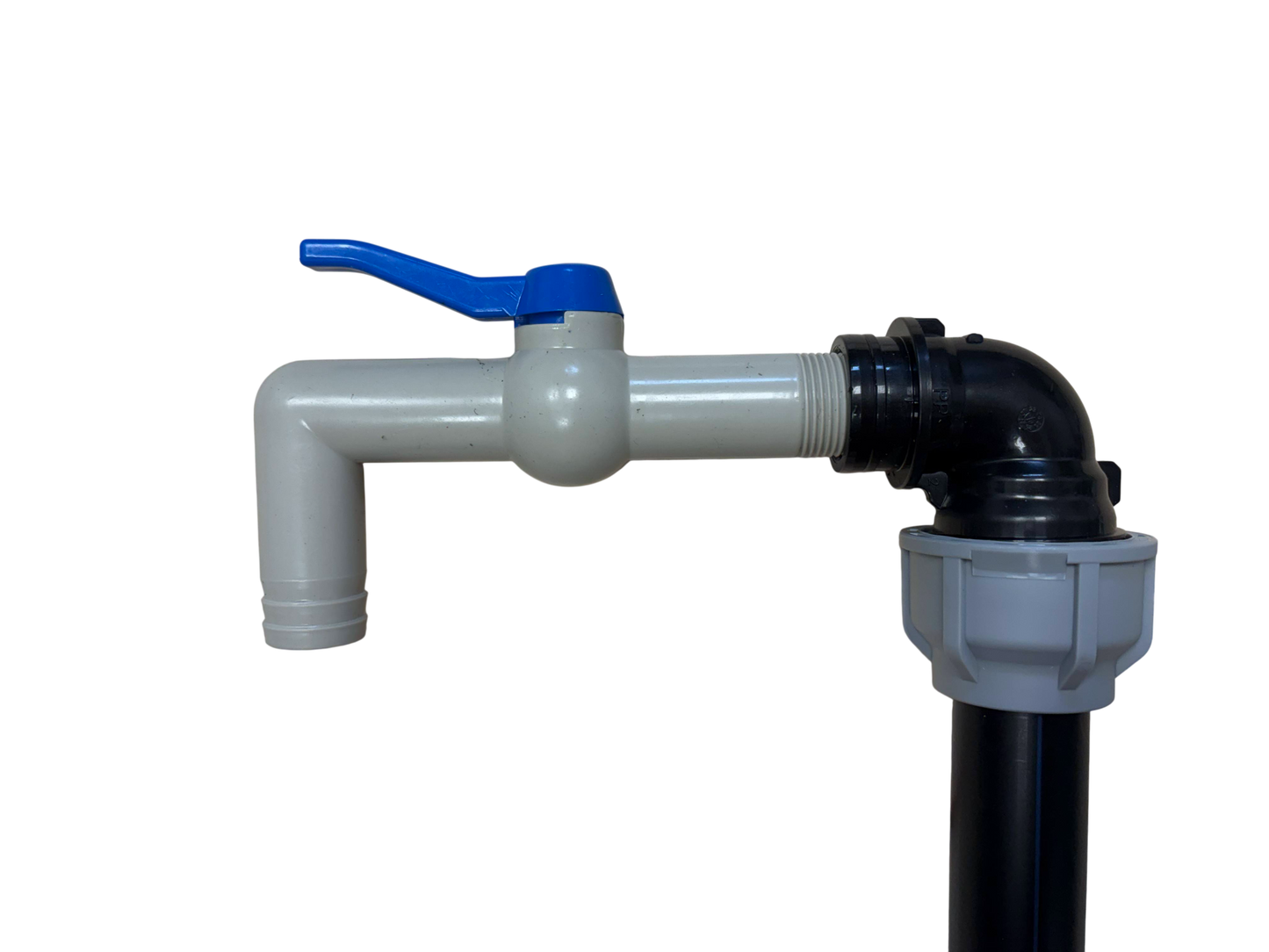 IBC 2-tank joining kit via 50 mm pipe