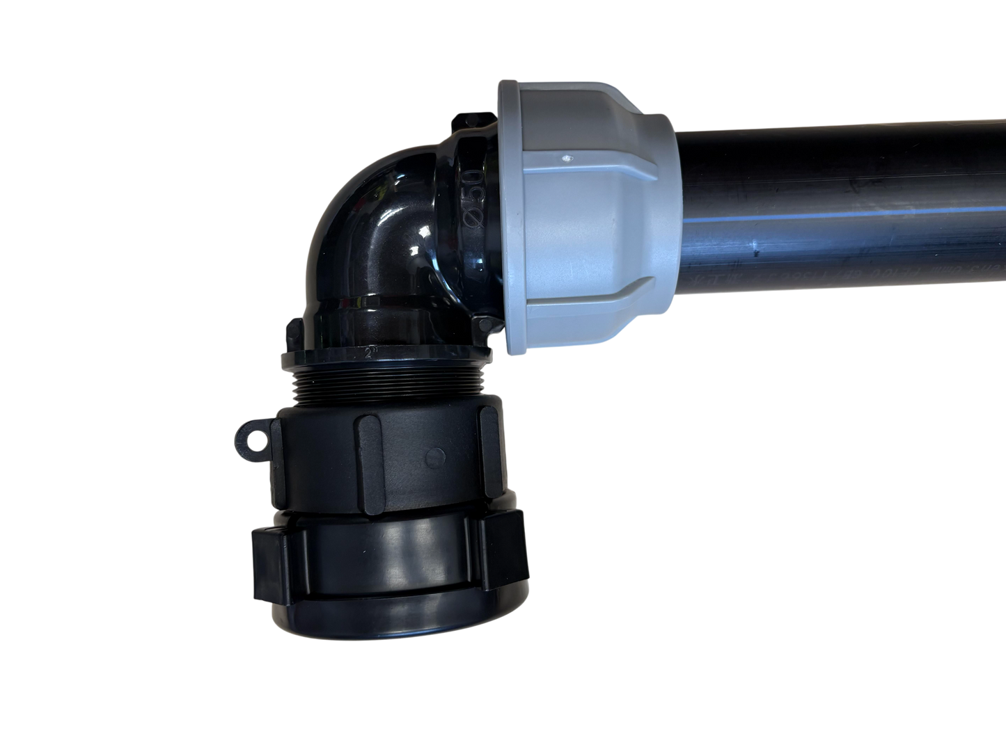 IBC 3-tank joining kit via 50 mm pipe