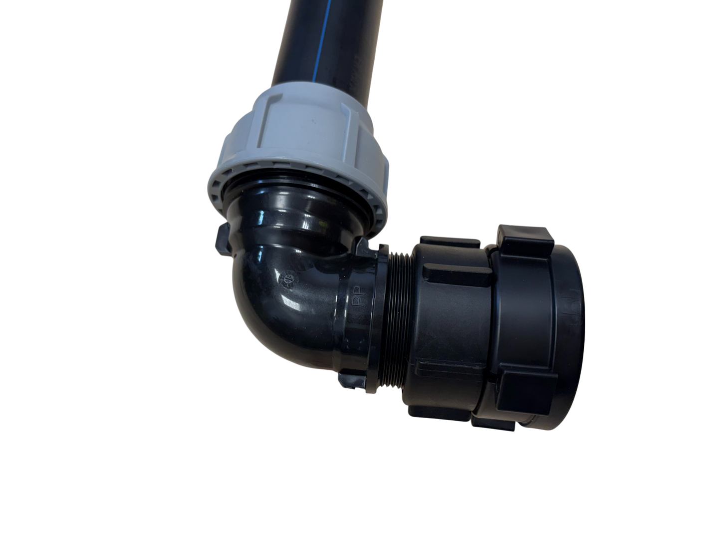 IBC 3-tank joining kit via 50 mm pipe