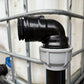 IBC 3-tank joining kit via 50 mm pipe