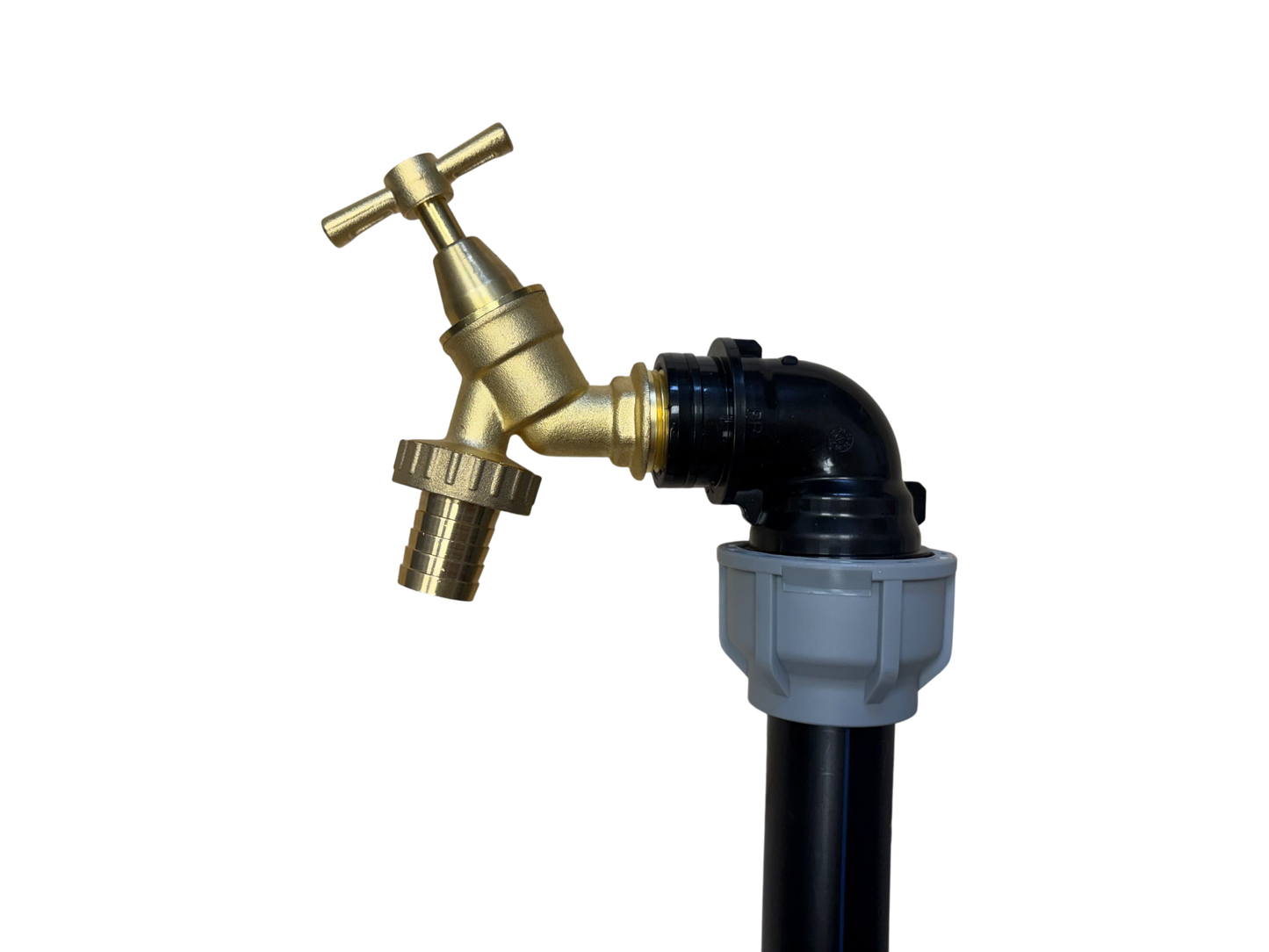 IBC 2-tank joining kit via 50 mm pipe