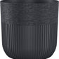 Luca Pot without Hole 140mm Deep Black