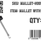 Rubber Mallet with Hook