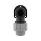 Wall Flange Kit 25mm MDPE + In-Line Valve + 20mm Barb
