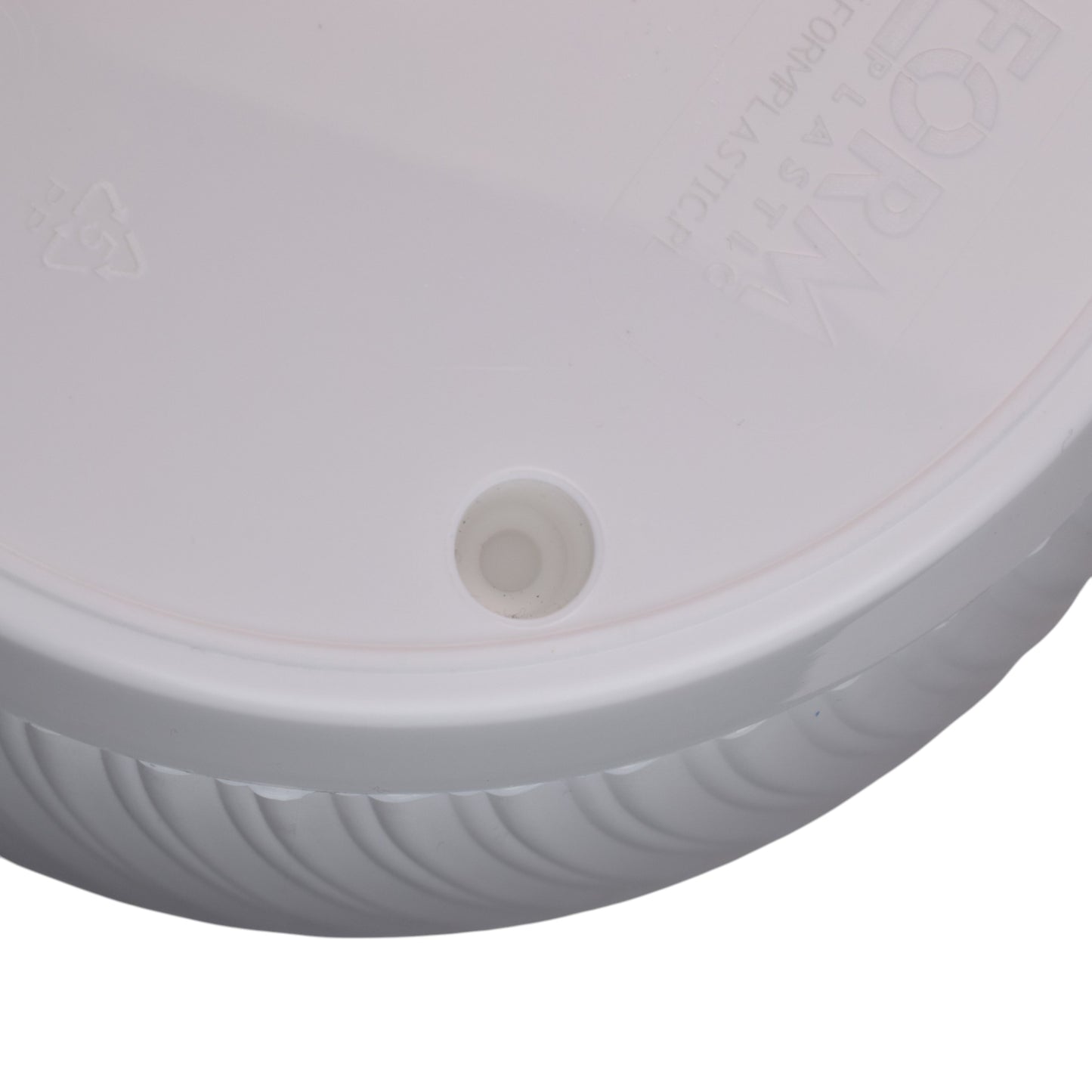 Mika Pot with Saucer 170mm White