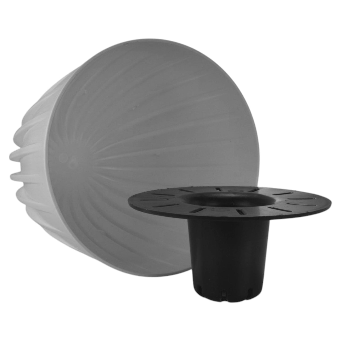 Mira Pot Without Hole 145mm White