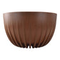 Mira Bowl Pot, Insert and Hole with Plug 300mm Eco Wood