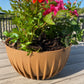 Mira Bowl Pot, Insert and Hole with Plug 300mm Eco Wood