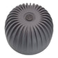 Mira Bowl Pot, Insert and Hole with Plug 300mm Gray