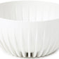 Mira Bowl Pot, Insert and Hole With Plug 240mm White