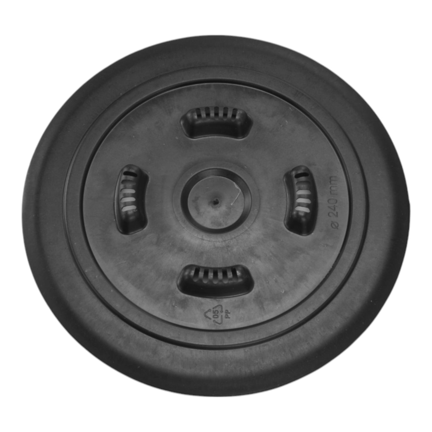 Mira Bowl Pot, Insert and Hole with Plug 300mm White