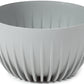 Mira Bowl Pot, Insert and Hole with Plug 300mm Gray