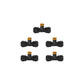 Garden Water Mist Kit, Black/Orange, 7.5m
