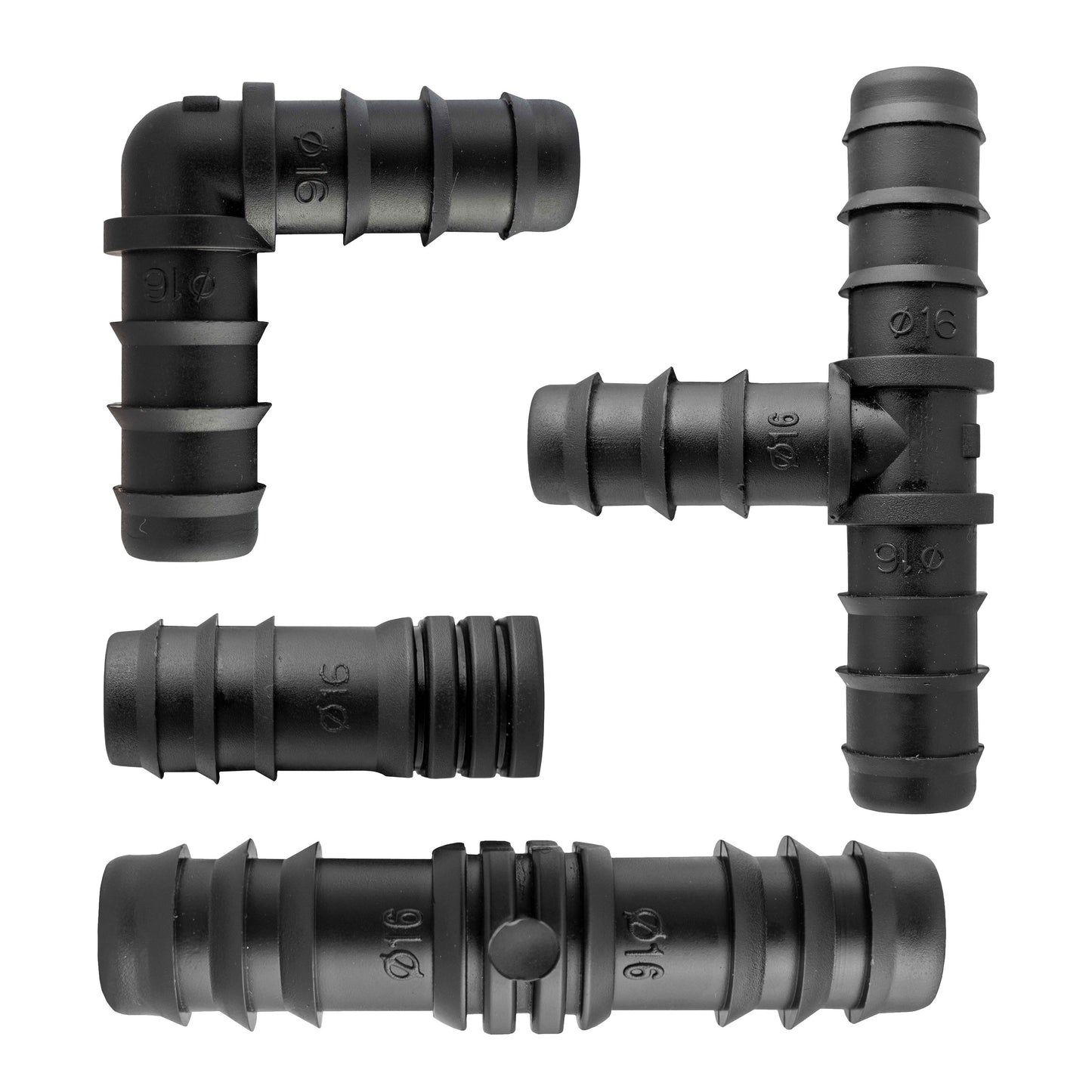 Mix 1/2" Barb Connectors HOZ10