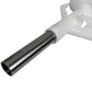 Fuel Gun White 3/4" Barb Inlet - Metal Outlet