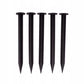 PEGS for Lawn Border Set Black