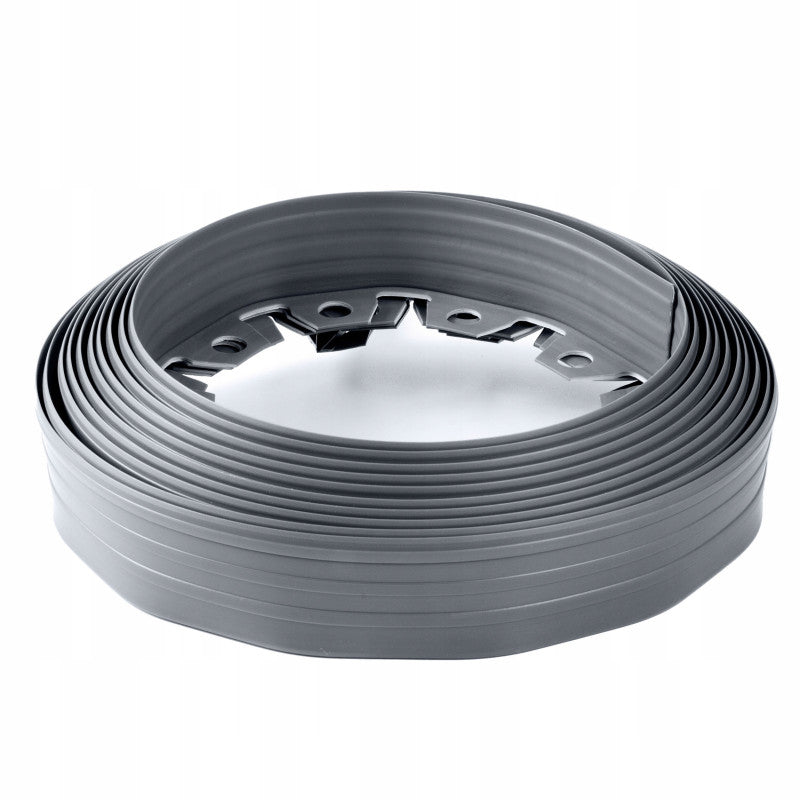 Lawn Border Set, Easy Border 60mm Gray 10m With Pegs