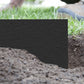 Heavy Duty Lawn Border Edging, 6m x 15cm, Black