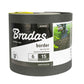 Heavy Duty Lawn Border Edging, 6m x 15cm, Gray
