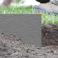 Heavy Duty Lawn Border Edging, 6m x 15cm, Gray
