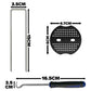 Weed Control Membrane Pegs Buffer Washer, 6"/150mm, Blue
