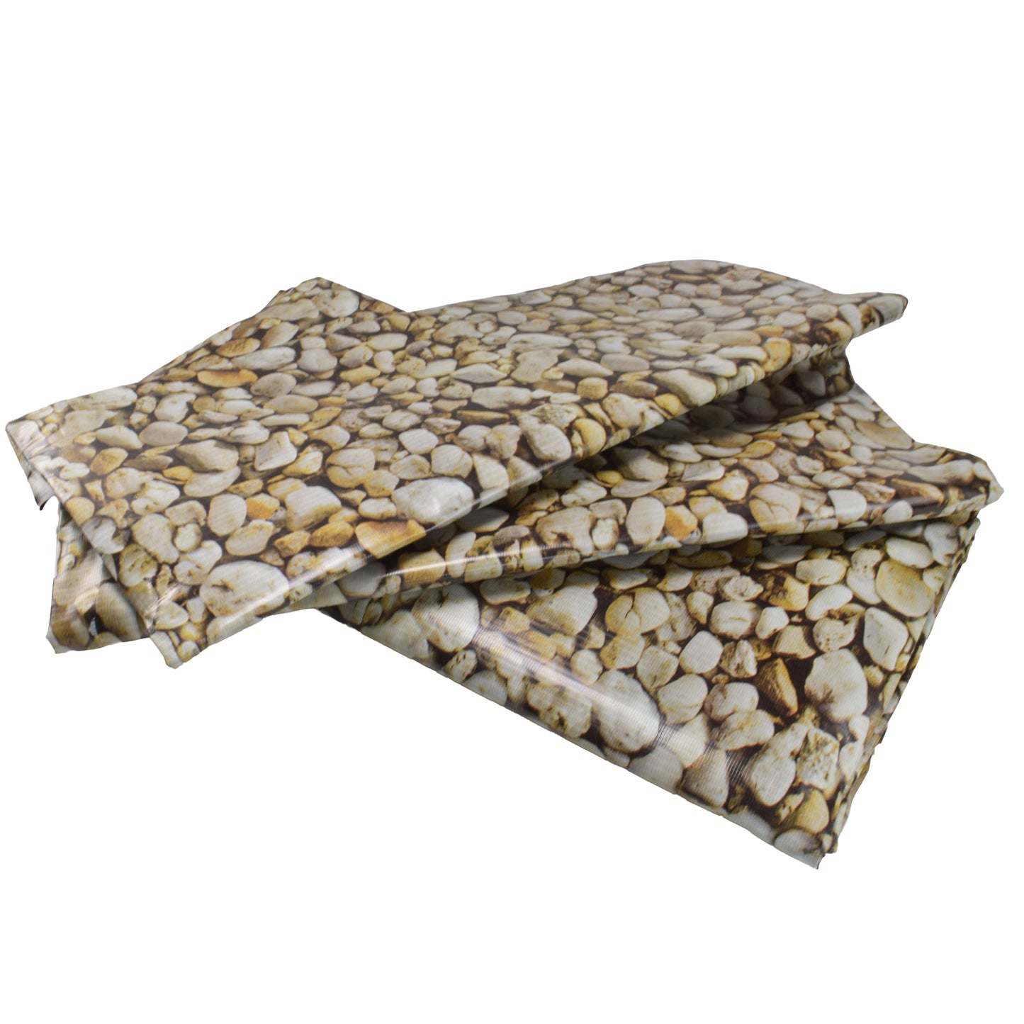 Small Pebble Print PVC 450gsm Pond Liner 2.5m x 5m