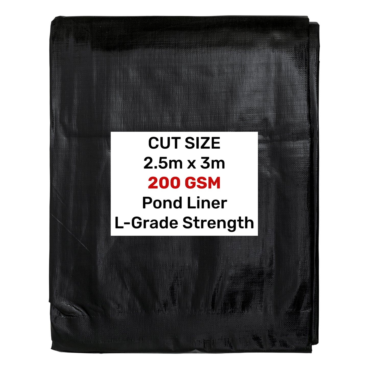 Pond Liner L-Grade 2.5m x 3m