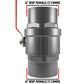 PP 4" BSPF Stopcock with Stainless Steel Ball Valve and Handle